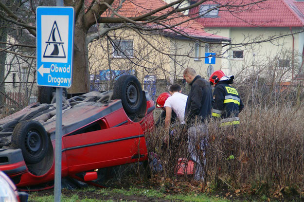 Pijany 25-letni Mateusz S., kierowca BMW, wjechał w grupę pieszych /Fot. Pawel Ukrainski /Reporter