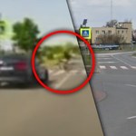 Pijany kierowca BMW prawie rozjechał rowerzystę. Wszystko się nagrało