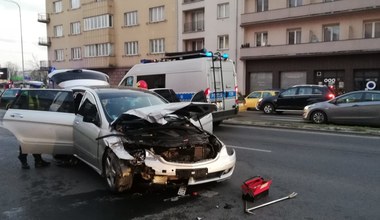 Pijany kierowca podczas ucieczki doprowadził do wypadku