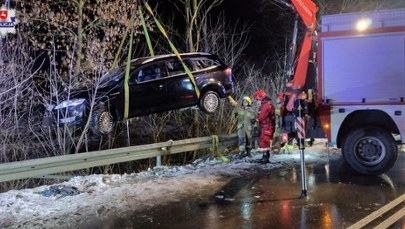 ​Pijany kierowca wjechał do rzeki. Tłumaczył, że chciał zatankować auto