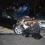 Pijany kierowca z Chełma zdemolował 10 samochodów