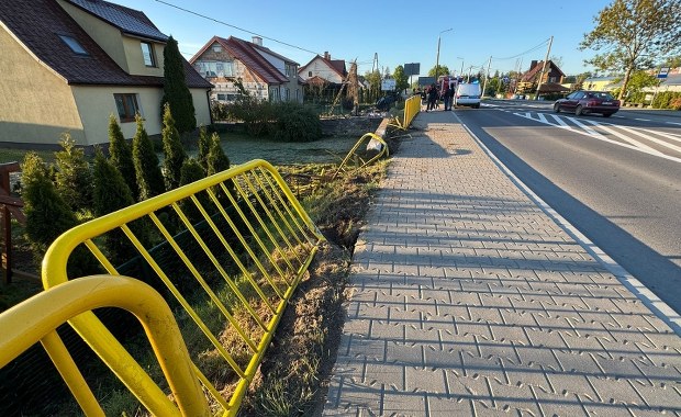 Pijany kierowca zabił pieszego na chodniku. Tragiczny wypadek pod Mrągowem