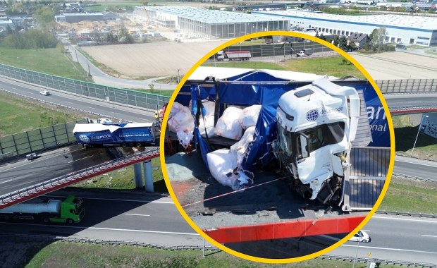 Pijany Litwin rozbił ciężarówkę na S8. Wyrok zapadł błyskawicznie