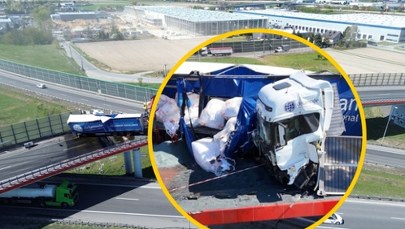 Pijany Litwin rozbił ciężarówkę na S8. Wyrok zapadł błyskawicznie