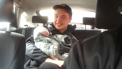 Pijany ojciec zostawił 7-miesięczną córkę w sklepie. Zapomniał o niej