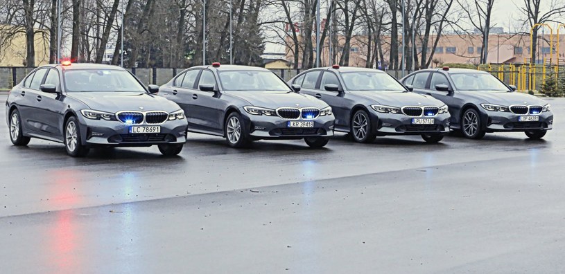 Pijany policjant drogówki skasował nieoznakowane BMW Grupy SPEED w Gorzowie Wielkopolskim /Policja