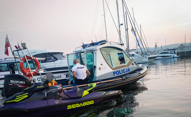 ​Pijany sternik przestraszył plażowiczów i próbował uciekać przed policją