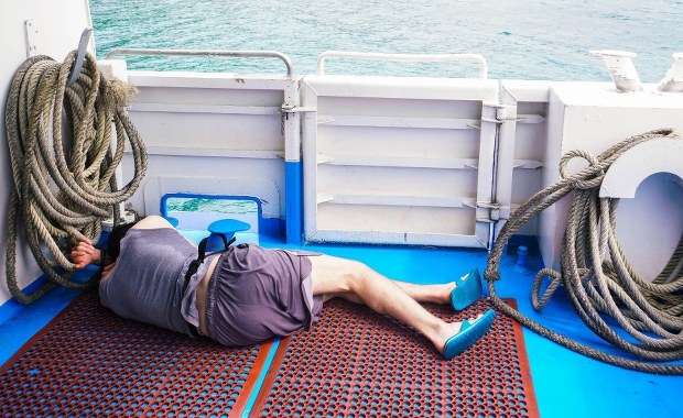 Pijany sternik spał, zamiast sterować promem. To nie był pierwszy taki rejs