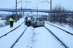 Pijany taksówkarz zablokował tory kolejowe w Świętokrzyskiem