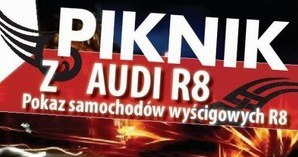 Piknik z audi R8 /Informacja prasowa