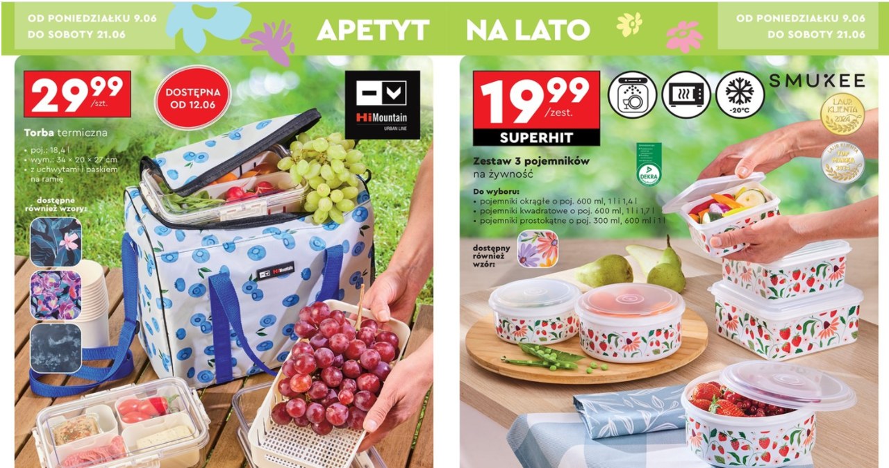 Piknikowe hity w Biedronce! Sprawdź, co kupisz w okazyjnej cenie /Biedronka /INTERIA.PL