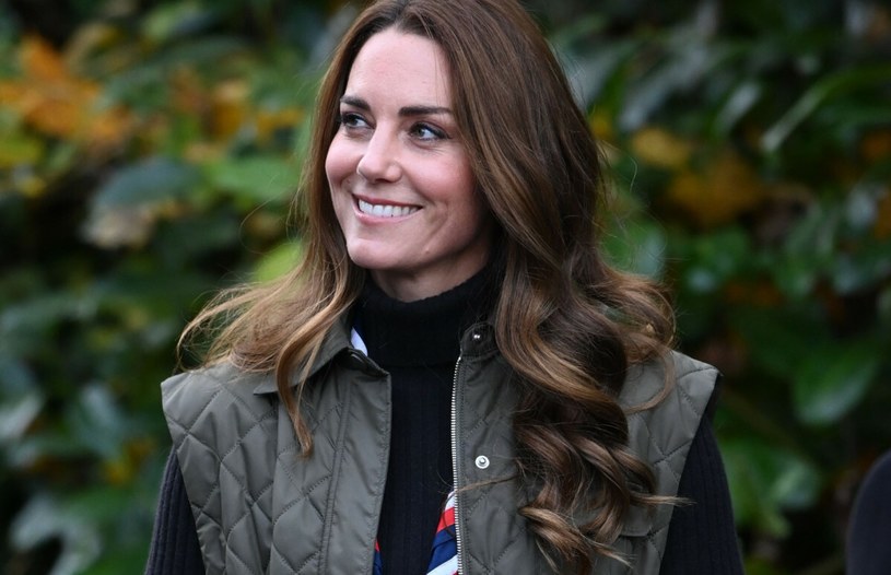 Pikowane kamizelki są teraz bardzo modne. Księżna Kate dobrze o tym wie! /Tim Rooke/Shutterstock /East News