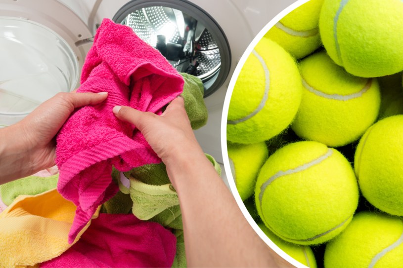 Piłeczki tenisowe sprawią, że ręczniki znów będą jak nowe /123RF/PICSEL