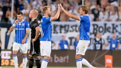 Piłkarska Ekstraklasa: Efektowne zwycięstwo Kolejorza