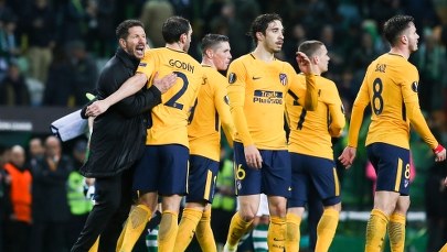 Piłkarska LE: Awanse Arsenalu i Atletico, Lazio odpadło