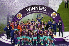 Piłkarska Liga Mistrzów kobiet. FC Barcelona cieszy się z pierwszego triumfu