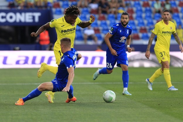 Piłkarska LK: Villarreal - Lech 4:3 /Angel Sanchez /PAP/EPA