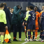 Piłkarska LM: Mecz w Paryżu przerwany. Powodem incydent rasistowski