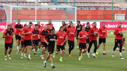 Piłkarska reprezentacja Polski trenowała w Krakowie