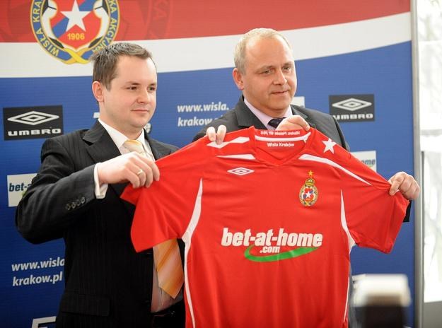 Piłkarska Wisła umowę z Bet at home z 2009 r. musiała zerwać. Fot. Michal Klag /Reporter