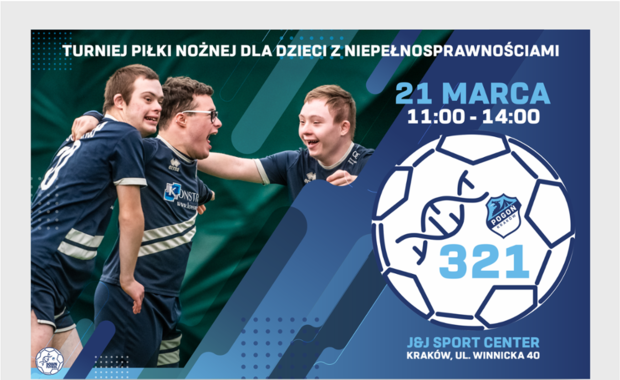 Piłkarski turniej dla dzieci z niepełnosprawnościami w Krakowie