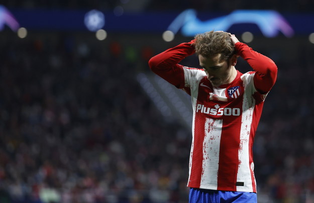 Piłkarz Atletico Madryt Antoine Griezmann /JAVIER LIZON /PAP/EPA