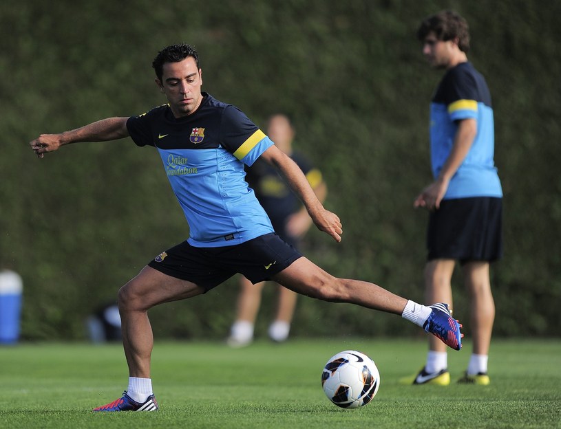 Piłkarz Barcelony Xavi Hernandez /AFP