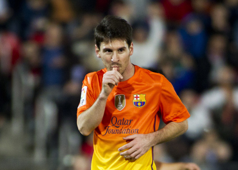 Piłkarz FC Barcelona Argentyńczyk Lionel Messi /AFP