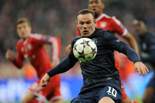 Piłkarz Manchesteru United Wayne Rooney /Andreas Gebert /PAP/EPA