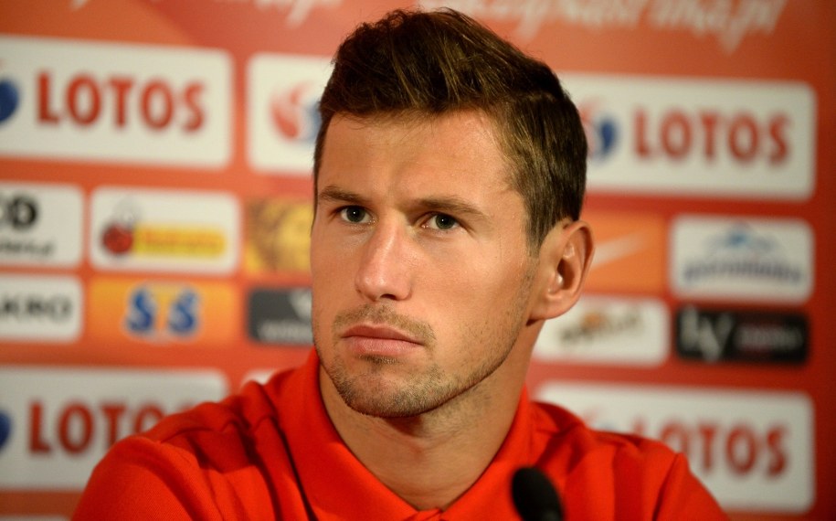 Piłkarz reprezentacji Polski Grzegorz Krychowiak /Bartłomiej Zborowski /PAP