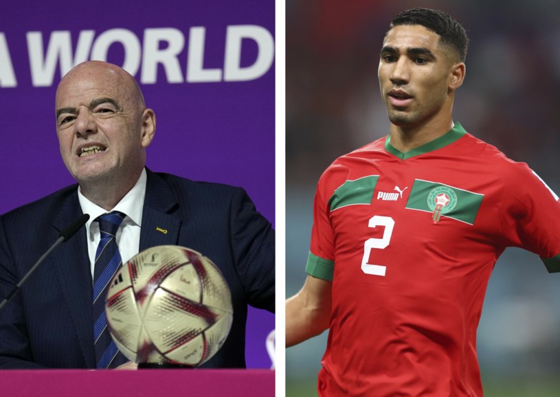 Piłkarz zbeształ Infantino po meczu! FIFA nie chciała, by to wyszło na jaw