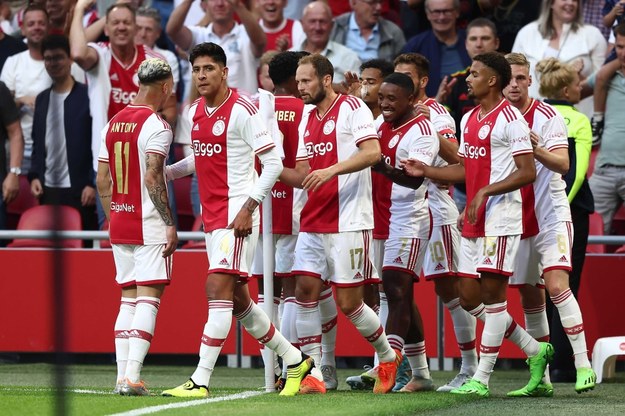 Piłkarze Ajaxu Amsterdam /VINCENT JANNINK /PAP/EPA