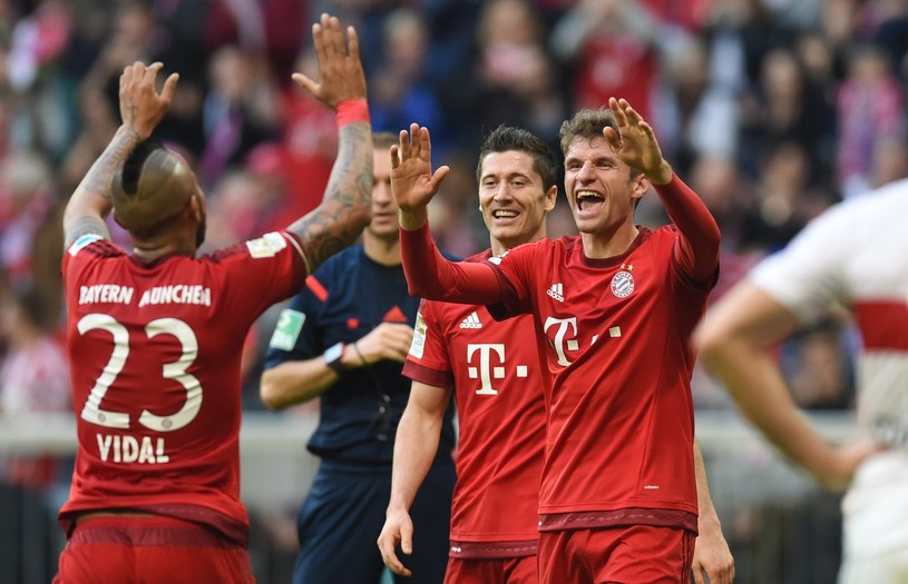 Piłkarze Bayernu Monachium /AFP