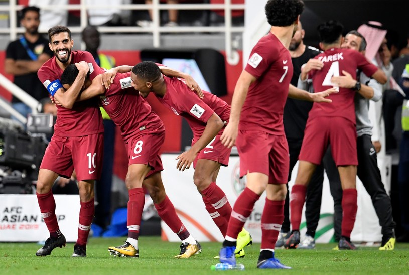 Piłkarze Kataru /AFP