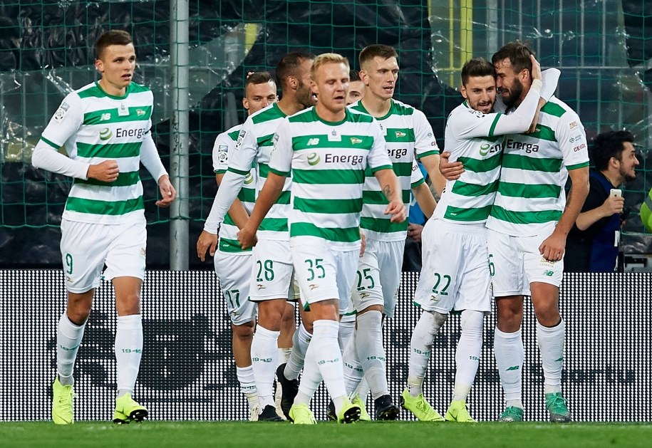 Piłkarze Lechii Gdańsk / 	Adam Warżawa    /PAP