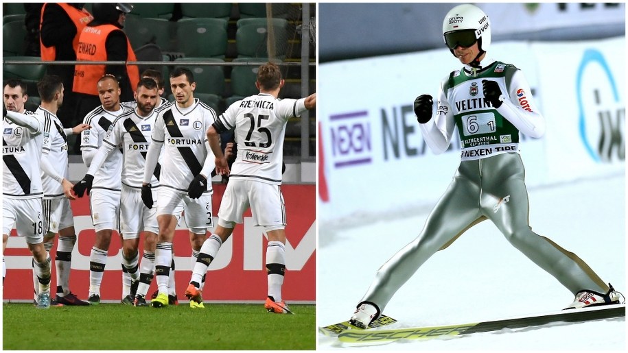 Piłkarze Legii/Piotr Żyła /Bartłomiej Zborowski/Grzegorz Momot /PAP