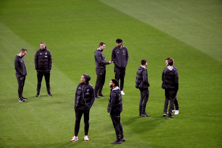 Piłkarze Liverpoolu /JUANJO MARTIN /PAP/EPA