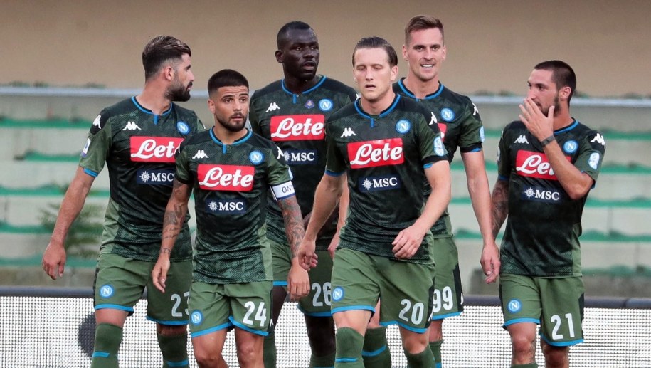 Piłkarze Napoli /EMANUELE PENNACCHIO /PAP/EPA