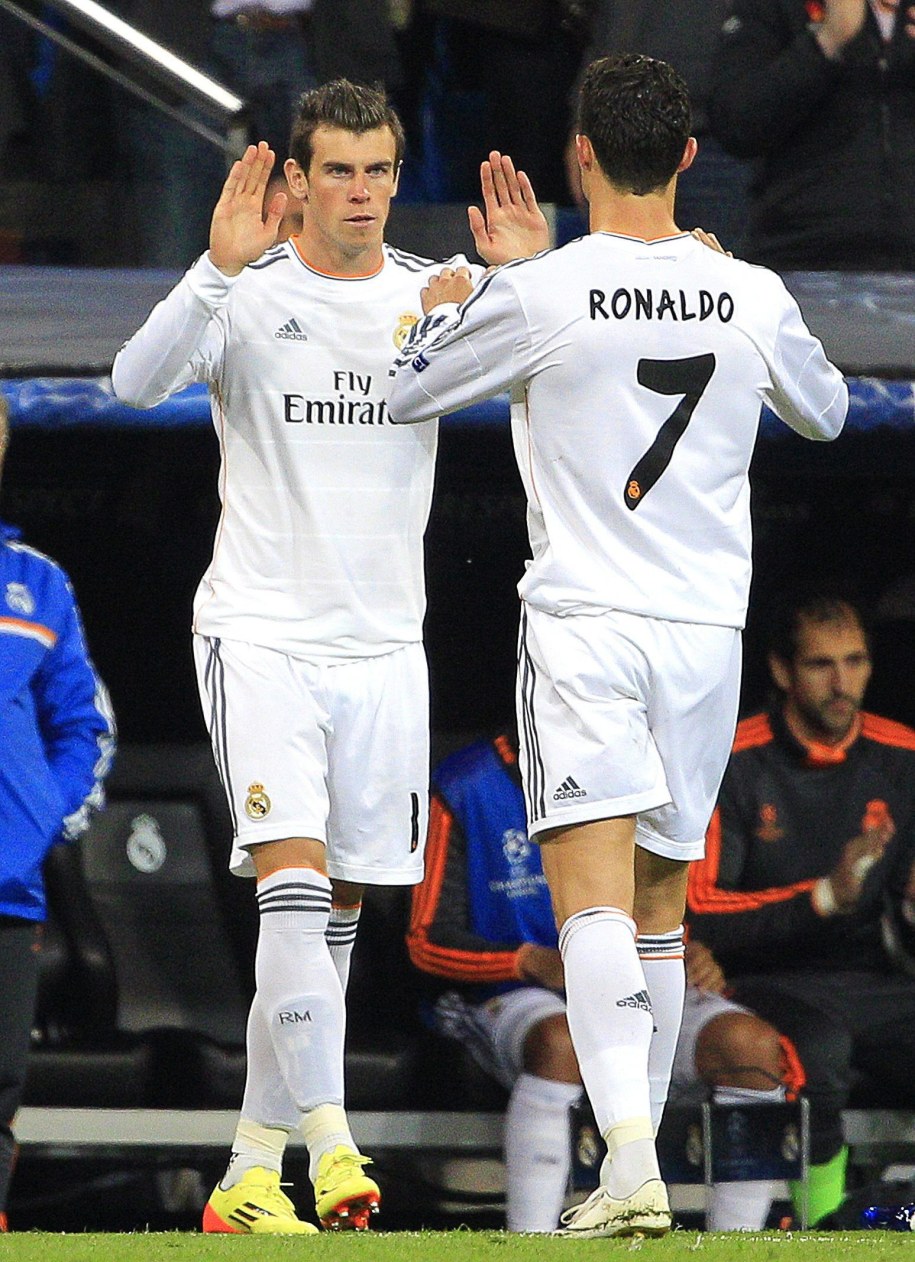 Piłkarze Realu Madryt /Alberto Martin /PAP/EPA