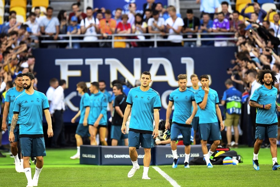 Piłkarze Realu Madryt /	GEORGI LICOVSKI /PAP/EPA