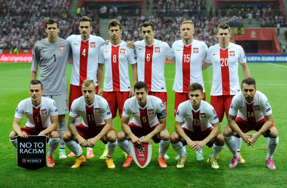 Piłkarze reprezentacji Polski /Bartłomiej Zborowski /PAP