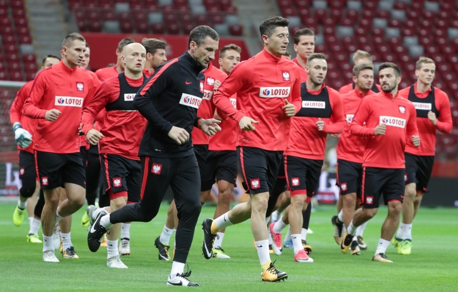 Piłkarze reprezentacji Polski /Bartłomiej Zborowski /PAP