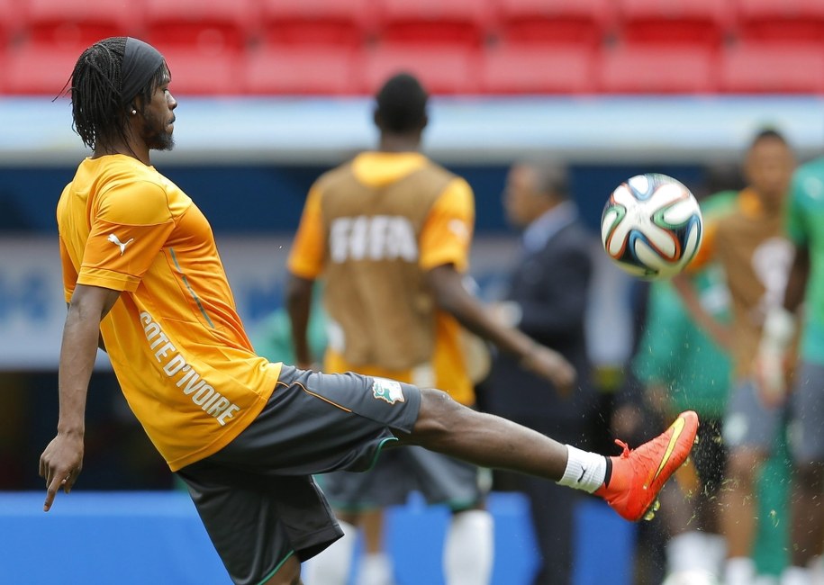Piłkarze Wybrzeża Kości Słoniowej /Robert Ghement (EPA) /PAP/EPA