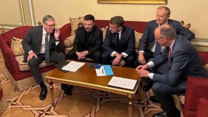 Pilny telefon do Trumpa z Kijowa. Na linii Zełenski, Tusk, Merz, Macron i Starmer