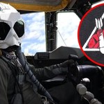Pilot bombowca USA gotowy do zrzutu bomby atomowej