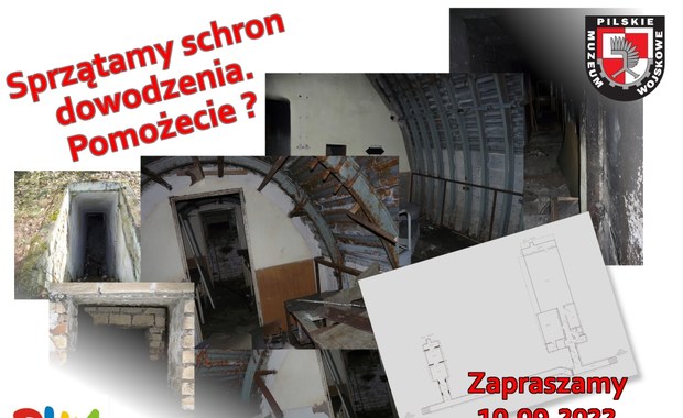 Pilskie Muzeum Wojskowe: ​Przyjdź i pomóż! Sprzątanie tajnego schronu dowodzenia USD