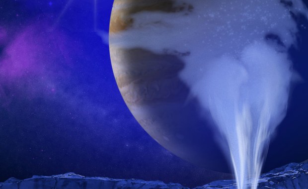 Pióropusze wody nad Europą