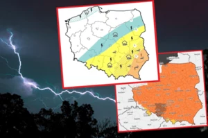 Piorun uderzył w dom, strażacy w akcji. W poniedziałek też będzie groźnie