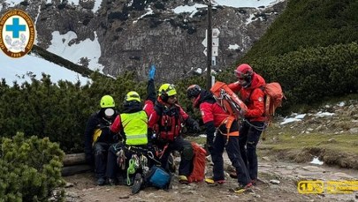 Piorun uderzył w grupę turystów na Giewoncie