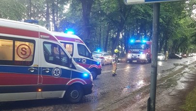 Piorun uderzył w ludzi w Rozewiu. Są poszkodowani